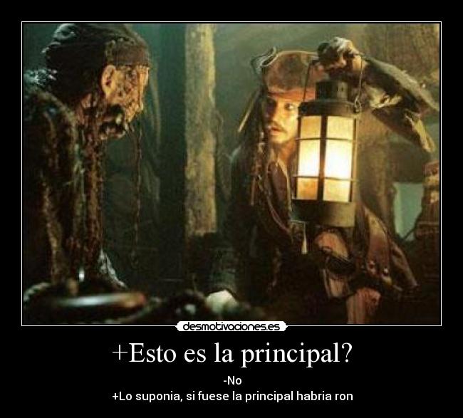 +Esto es la principal? -