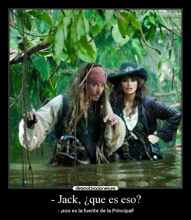 - Jack, ¿que es eso? -