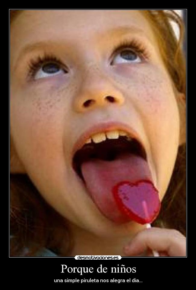 Porque de niños -