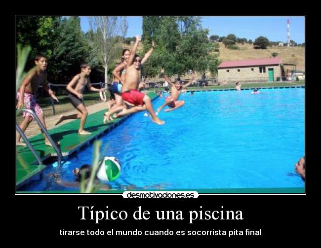 Típico de una piscina -