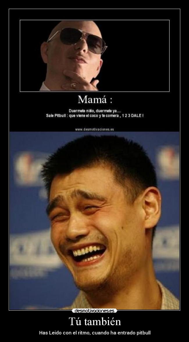 Tú también - Has Leido con el ritmo, cuando ha entrado pitbull