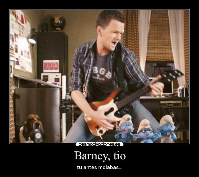 Barney, tio -