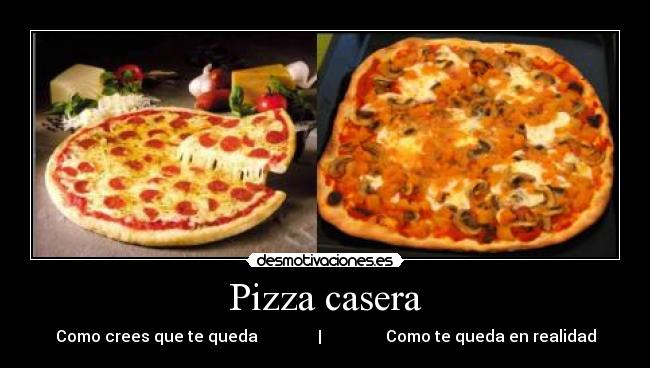 Pizza casera - 