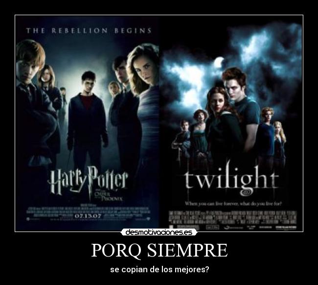 PORQ SIEMPRE - se copian de los mejores?