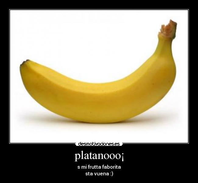 carteles platano desmotivaciones