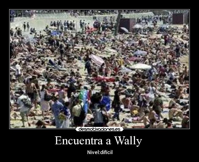 Encuentra a Wally - Nivel:difícil