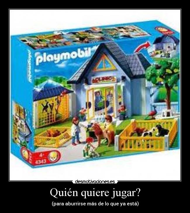 Quién quiere jugar? -