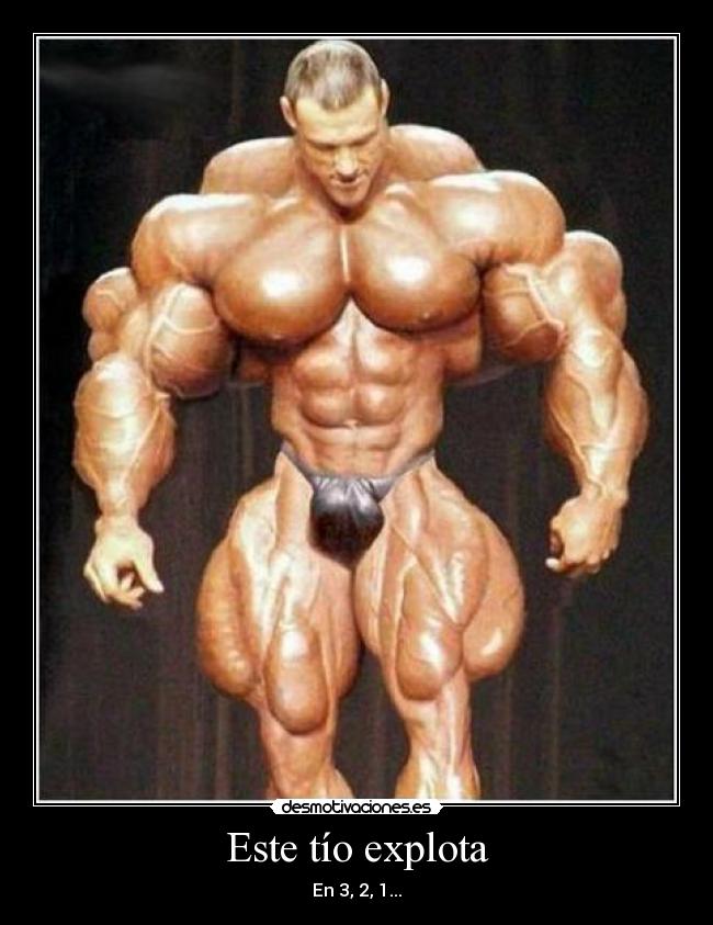 carteles explota musculoso desmotivaciones