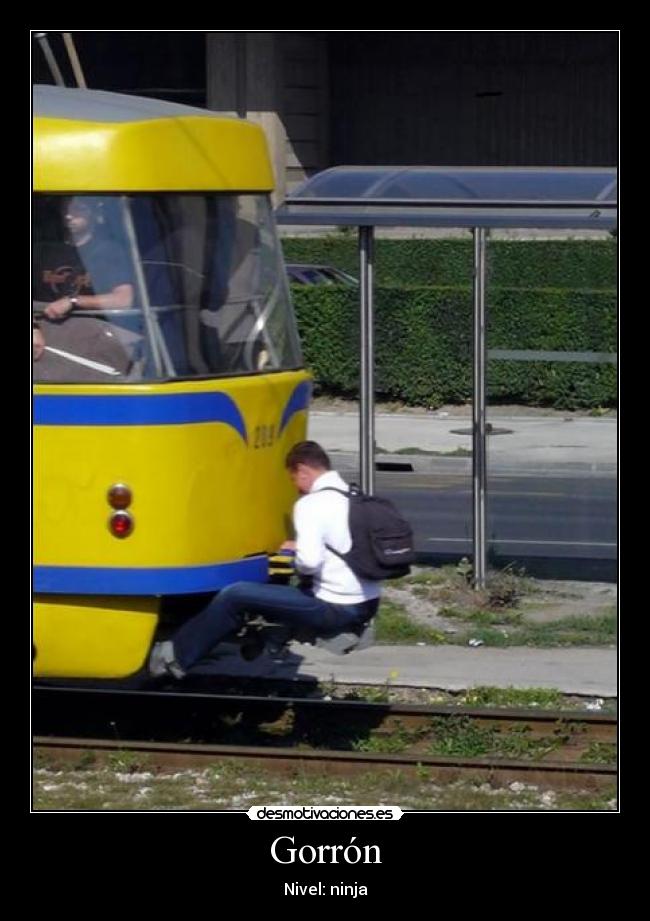 Gorrón - Nivel: ninja