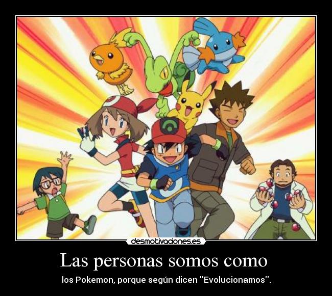 Las personas somos como -