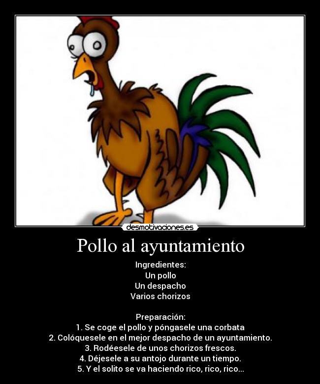 Pollo al ayuntamiento - 