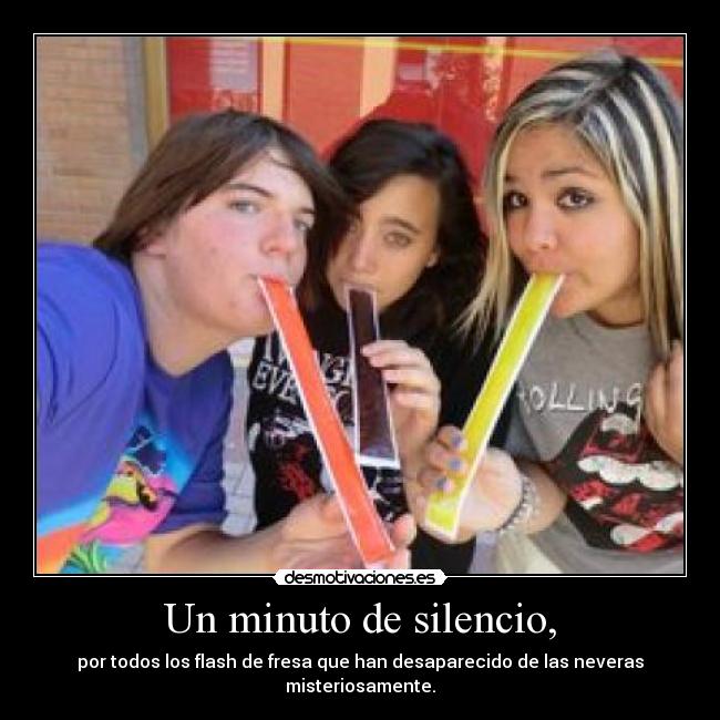 Un minuto de silencio, - 