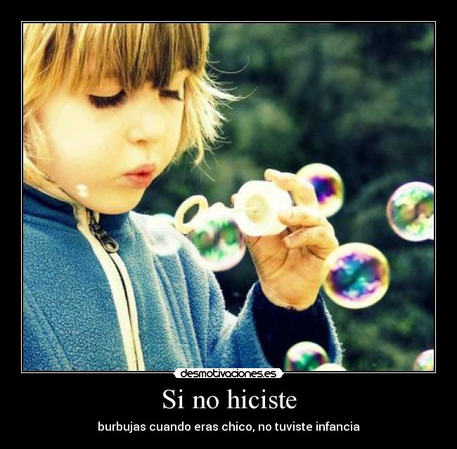 Si no hiciste -