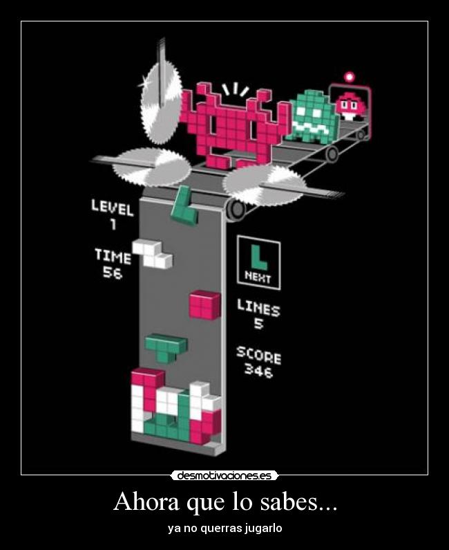 carteles tetris desmotivaciones