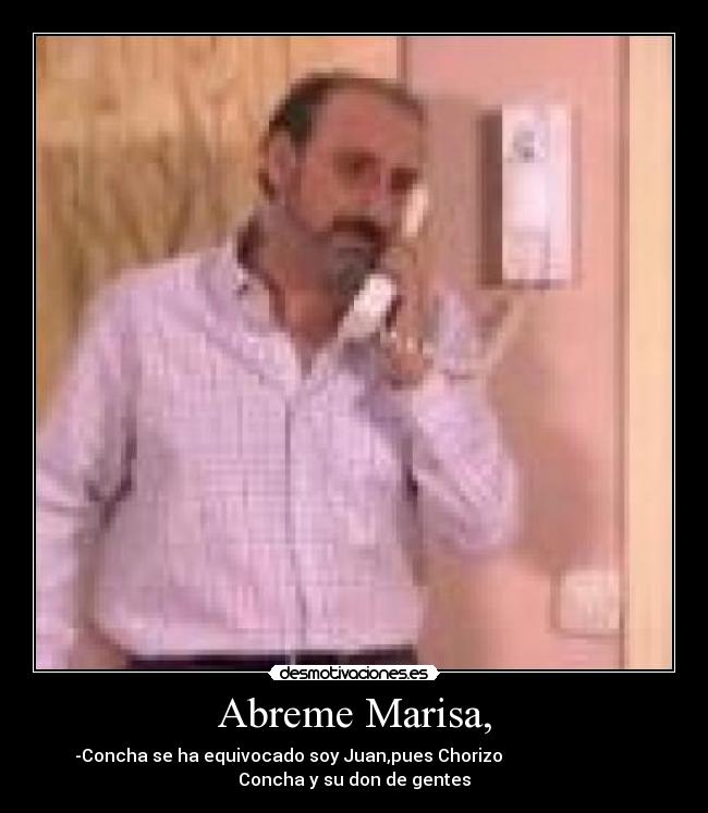 Abreme Marisa, - 