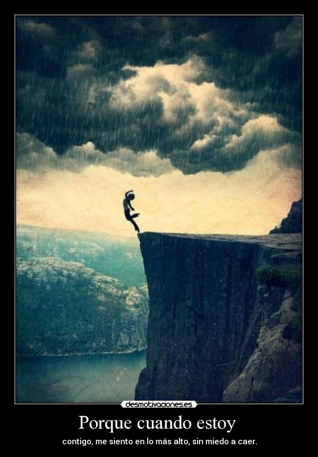 Porque cuando estoy -