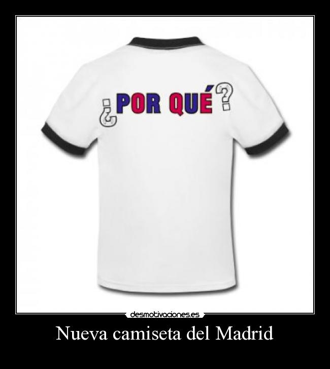 Nueva camiseta del Madrid -