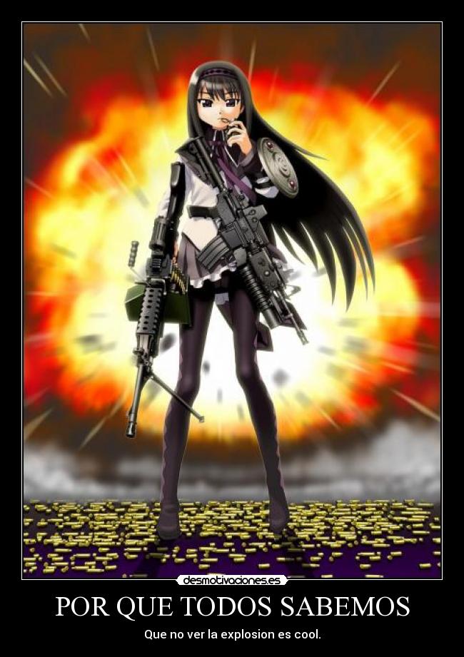 POR QUE TODOS SABEMOS - Que no ver la explosion es cool.