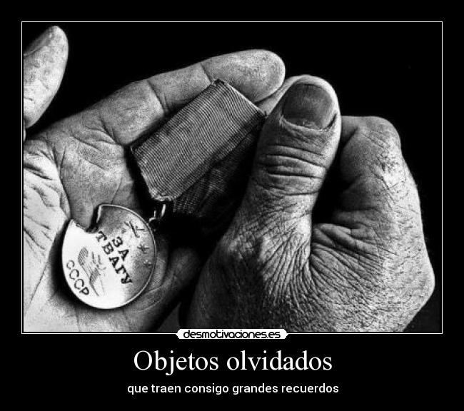 Objetos olvidados - 