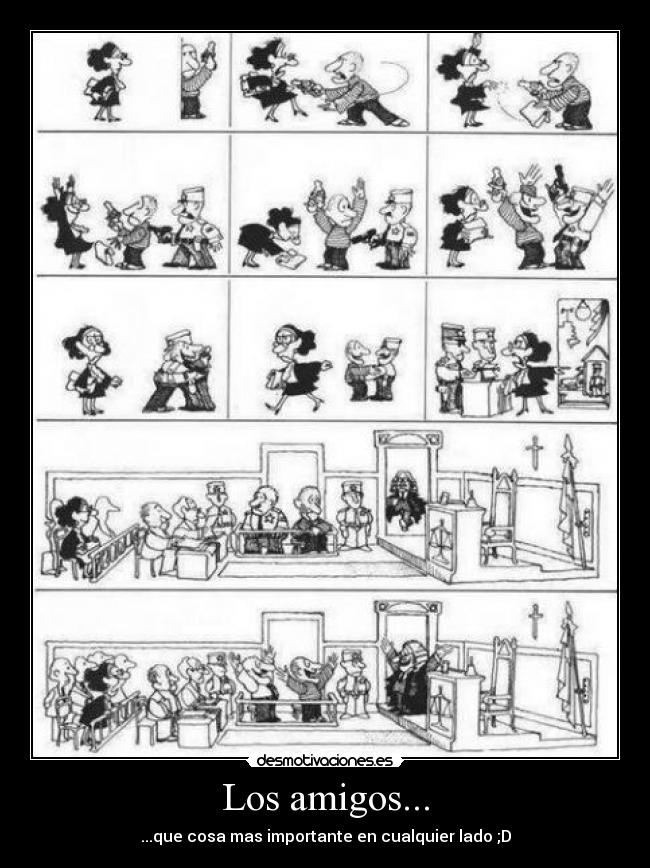 Los amigos... - 