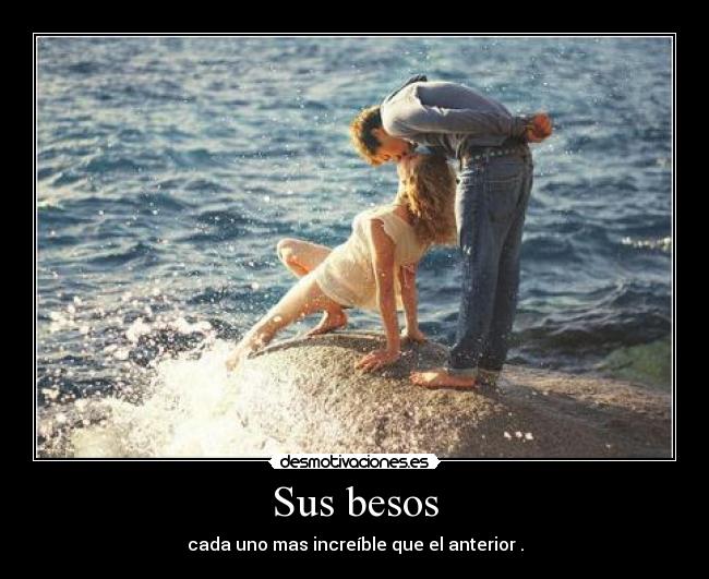 Sus besos -