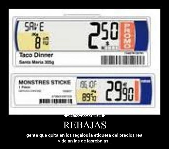 REBAJAS -
