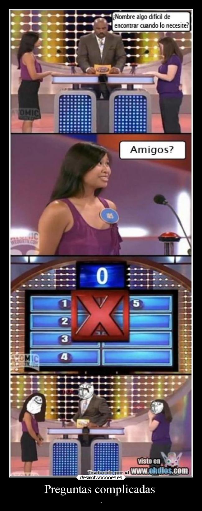 Preguntas complicadas -