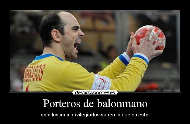 Porteros de balonmano - 