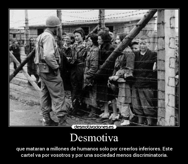 carteles nazis sociedad judios desmotivaciones