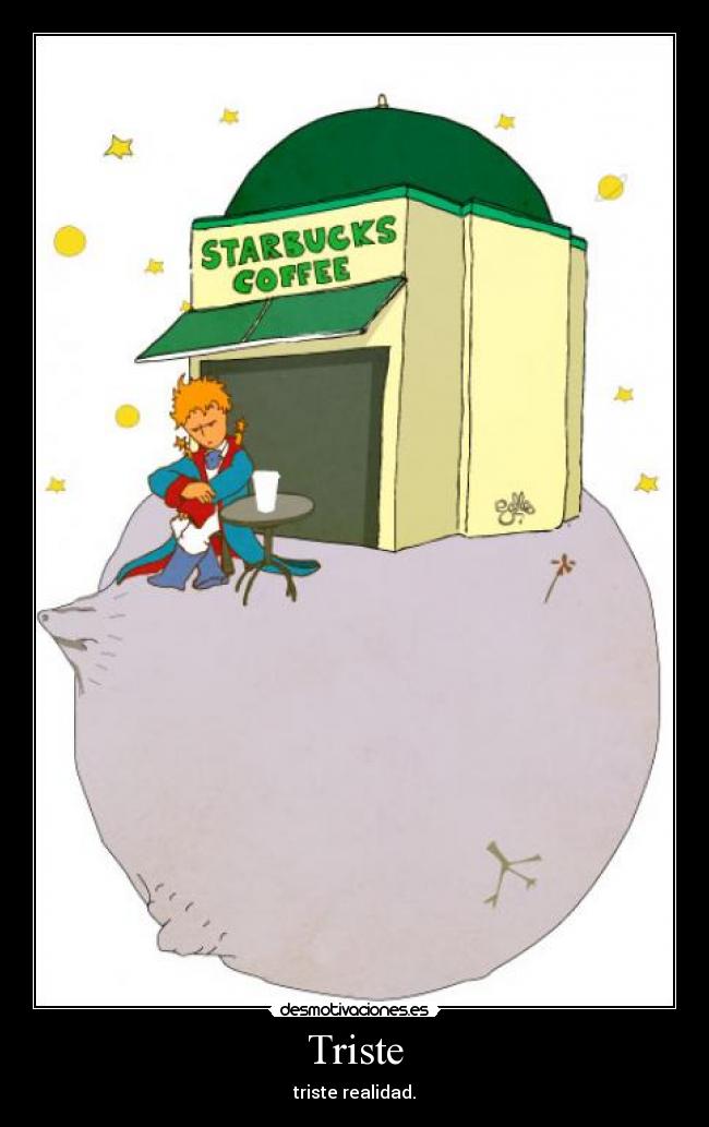 Triste - triste realidad.
