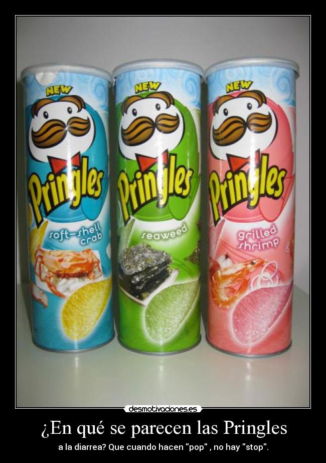 ¿En qué se parecen las Pringles -