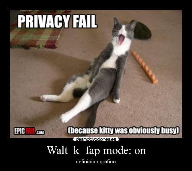 Walt_k  fap mode: on - definición gráfica.