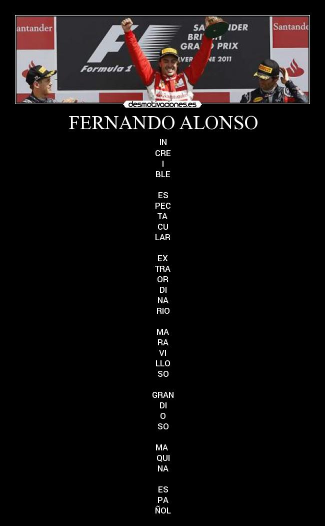 FERNANDO ALONSO -
