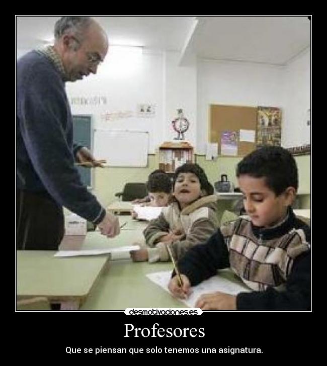 Profesores -