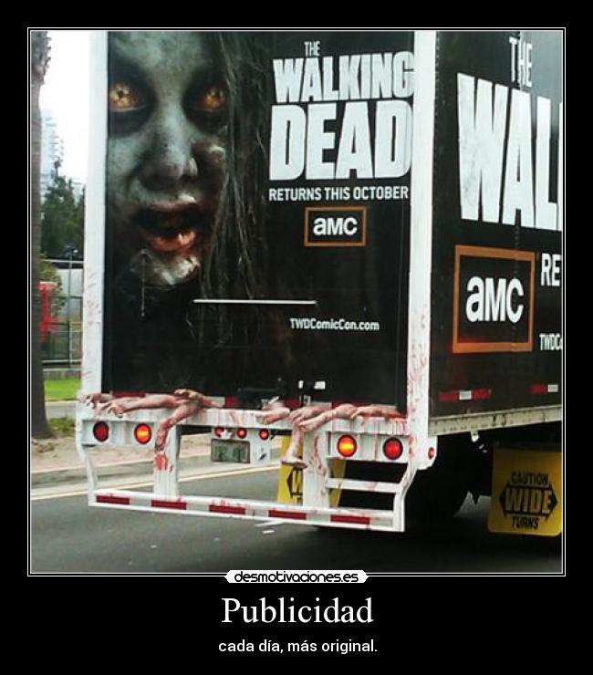 Publicidad - cada día, más original.