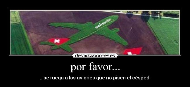 por favor... -