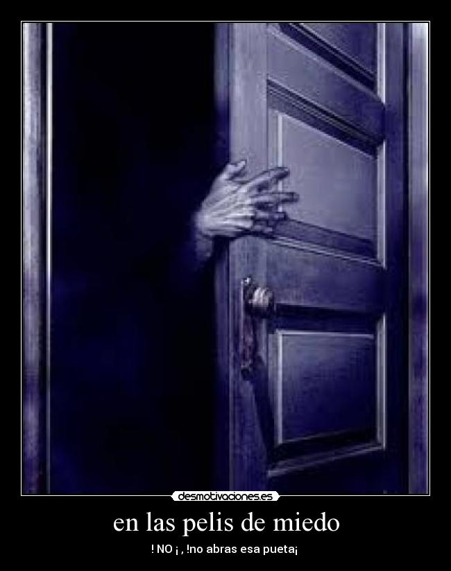 carteles miedo desmotivaciones