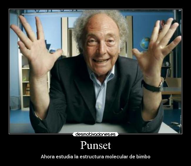 Punset - Ahora estudia la estructura molecular de bimbo