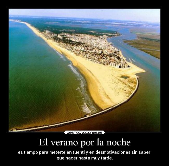El verano por la noche -