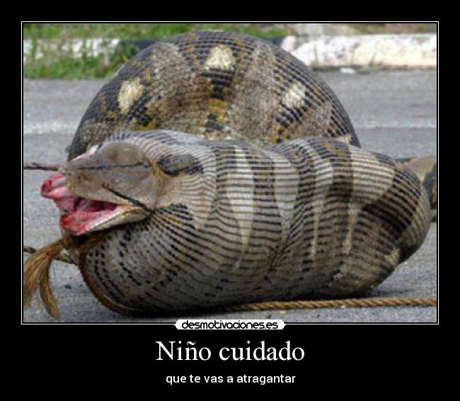 Niño cuidado -