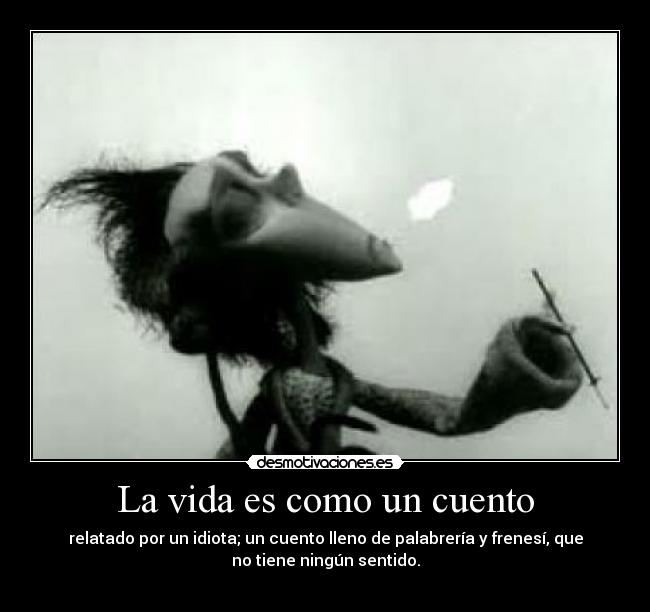 La vida es como un cuento - 