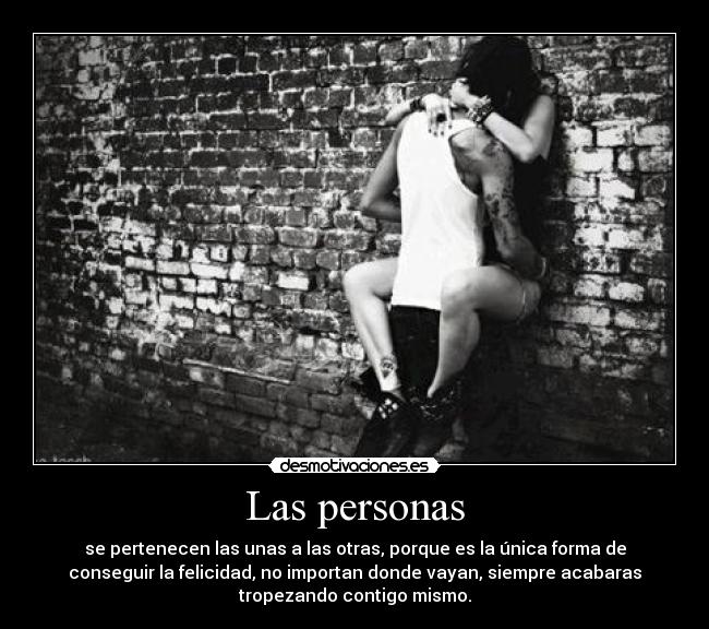Las personas -