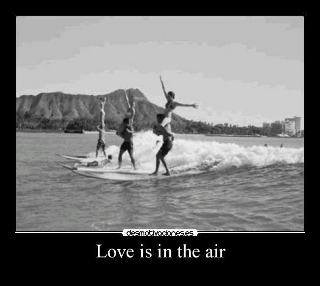 Love is in the air -