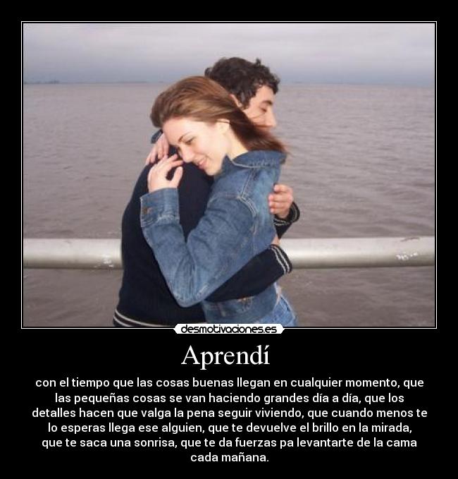 Aprendí -