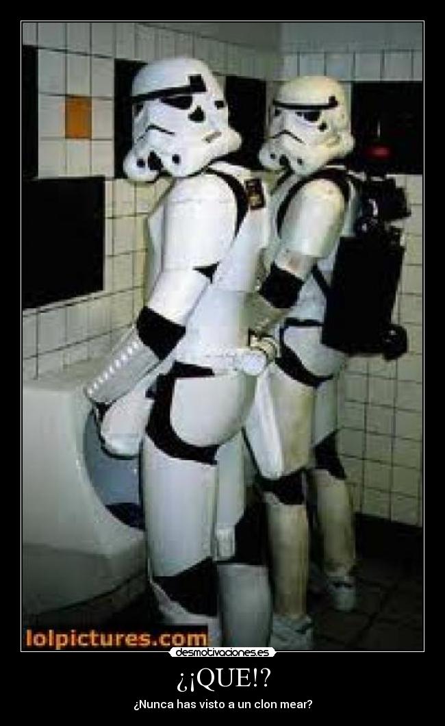¿¡QUE!? - ¿Nunca has visto a un clon mear?