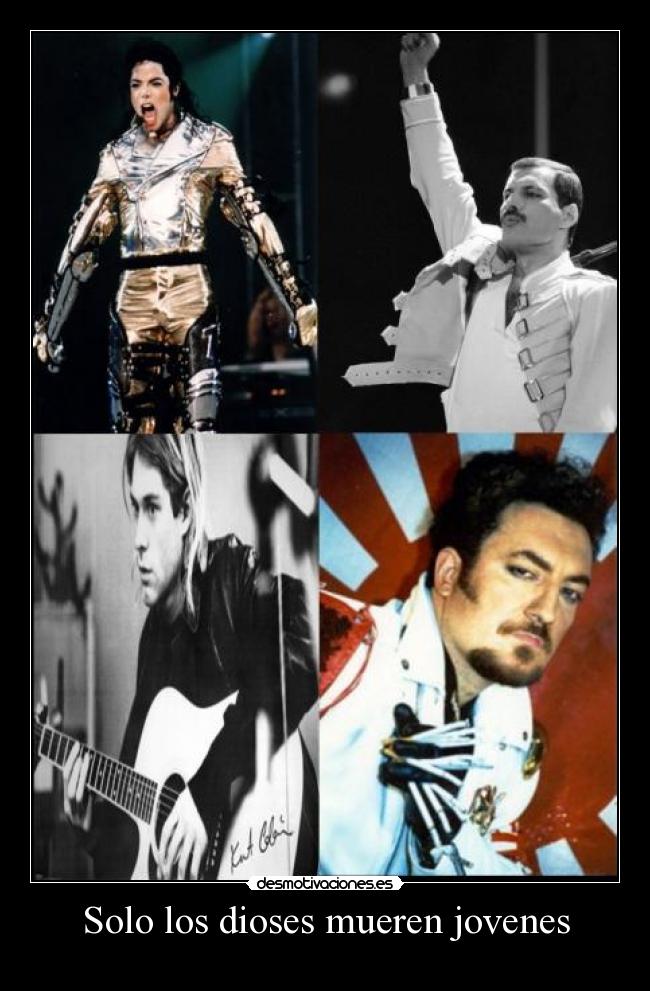 carteles freddie tino kurt michael desmotivaciones