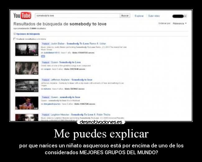 Me puedes explicar -