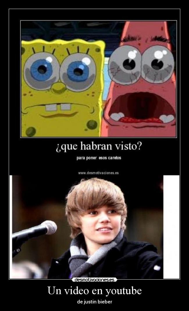 Un video en youtube -