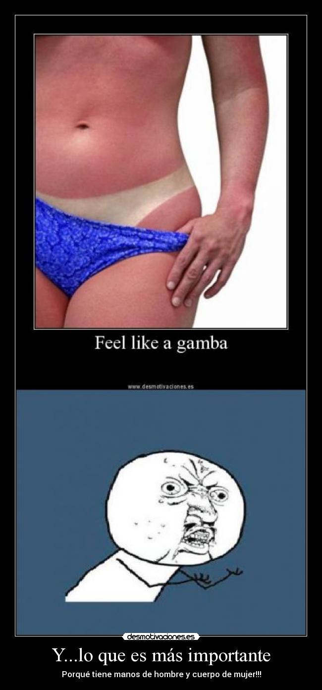 Y...lo que es más importante -