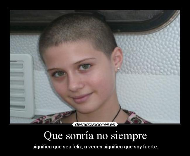 Que sonría no siempre - 